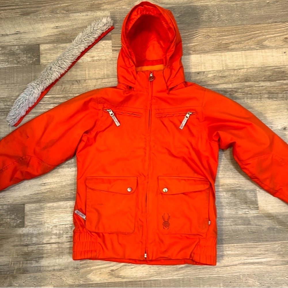 🔥HUGE SALE❤️ Snowboarding jacket size 14 Spyder brand